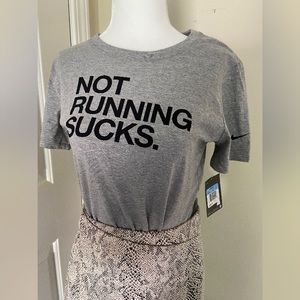 Women’s Nike Not Running Sucks Shirt